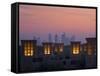 Al Qasr Hotel at Dusk, Dubai, United Arab Emirates, Middle East-Charles Bowman-Framed Stretched Canvas