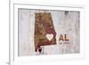 AL Rusty Cementwall Heart-Red Atlas Designs-Framed Giclee Print