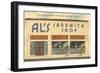 Al's Sandwich Shop-null-Framed Art Print