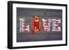 AL State Love-Design Turnpike-Framed Giclee Print