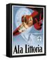 Ala Littoria-Vintage Apple Collection-Framed Stretched Canvas