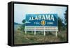 Alabama Billboard-null-Framed Stretched Canvas