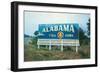 Alabama Billboard-null-Framed Art Print
