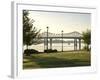 Alabama, Decatur, Rhodes Ferry Park, Steamboat Bill Memorial Bridge, USA-John Coletti-Framed Photographic Print