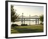 Alabama, Decatur, Rhodes Ferry Park, Steamboat Bill Memorial Bridge, USA-John Coletti-Framed Photographic Print