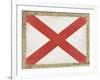 Alabama Flag-Ken Hurd-Framed Giclee Print