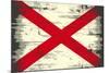 Alabama Grunge Flag-TINTIN75-Mounted Premium Giclee Print