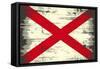 Alabama Grunge Flag-TINTIN75-Framed Stretched Canvas