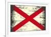 Alabama Grunge Flag-TINTIN75-Framed Art Print