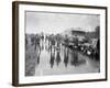 Alabama Guardsmen Protecting Freedom Riders Bus-null-Framed Photographic Print