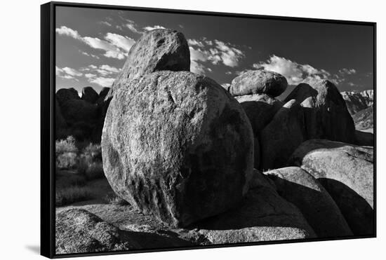 Alabama Hills Rock Pile, Lone Pine, California-Steve Gadomski-Framed Stretched Canvas