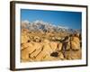 Alabama Hills with the Eastern Sierra Nevada Range, Lone Pine, California, USA-Jamie & Judy Wild-Framed Photographic Print