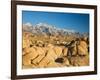 Alabama Hills with the Eastern Sierra Nevada Range, Lone Pine, California, USA-Jamie & Judy Wild-Framed Photographic Print