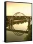 Alabama, Selma, Edmund Pettus Bridge, American Civil Rights Movement Landmark, Alabama River, USA-John Coletti-Framed Stretched Canvas