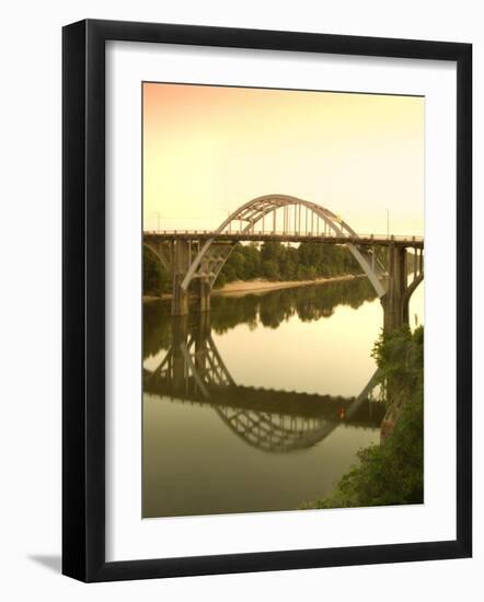 Alabama, Selma, Edmund Pettus Bridge, American Civil Rights Movement Landmark, Alabama River, USA-John Coletti-Framed Photographic Print