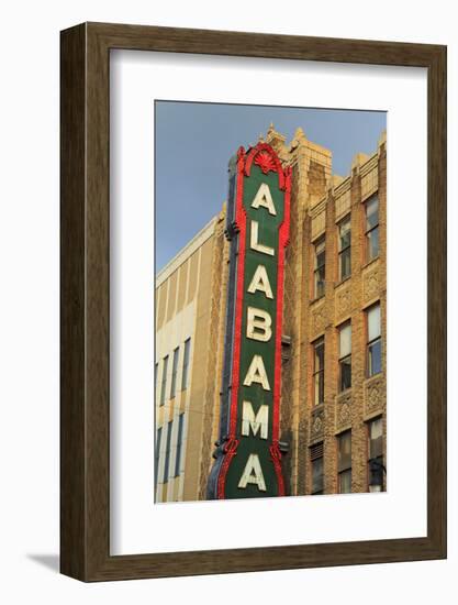 Alabama Theatre on 3rd Street, Birmingham, Alabama, United States of America, North America-Richard Cummins-Framed Photographic Print