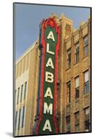 Alabama Theatre on 3rd Street, Birmingham, Alabama, United States of America, North America-Richard Cummins-Mounted Photographic Print