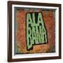 Alabama-Art Licensing Studio-Framed Giclee Print