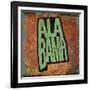 Alabama-Art Licensing Studio-Framed Giclee Print