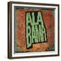 Alabama-Art Licensing Studio-Framed Giclee Print