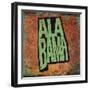 Alabama-Art Licensing Studio-Framed Giclee Print