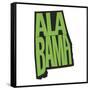 Alabama-Art Licensing Studio-Framed Stretched Canvas