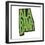 Alabama-Art Licensing Studio-Framed Giclee Print