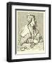 Alabaster Bas-Relief of the Emperor Charles V-null-Framed Giclee Print