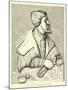 Alabaster Bas-Relief of the Emperor Charles V-null-Mounted Giclee Print