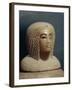 Alabaster Canopic Jar of Ahmose, New Kingdom, Dynasty XVIII-null-Framed Giclee Print