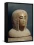 Alabaster Canopic Jar of Ahmose, New Kingdom, Dynasty XVIII-null-Framed Stretched Canvas