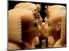 Alabaster Canopic Jars of Tutankhamun, King Tut, Egyptian Museum, New Kingdom, Cairo, Egypt-Kenneth Garrett-Mounted Photographic Print