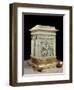 Alabaster Canopic Shrine, from the Tomb of the Pharaoh Tutankhamun, Thebes, Egypt-Robert Harding-Framed Photographic Print