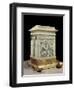 Alabaster Canopic Shrine, from the Tomb of the Pharaoh Tutankhamun, Thebes, Egypt-Robert Harding-Framed Photographic Print