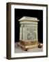 Alabaster Canopic Shrine, from the Tomb of the Pharaoh Tutankhamun, Thebes, Egypt-Robert Harding-Framed Photographic Print