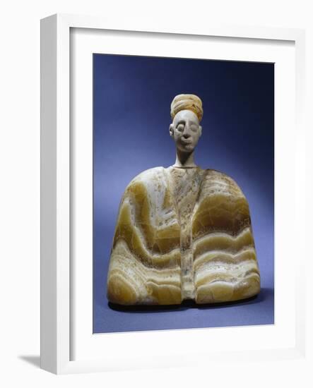 Alabaster Idol, 2500-2000 BC-null-Framed Giclee Print