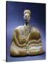 Alabaster Idol, 2500-2000 BC-null-Stretched Canvas