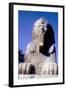 Alabaster Sphinx (Seen from Front), Memphis, Egypt, 18th or 19th Dynasty, C14th-13th Century Bc-CM Dixon-Framed Photographic Print