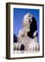 Alabaster Sphinx (Seen from Front), Memphis, Egypt, 18th or 19th Dynasty, C14th-13th Century Bc-CM Dixon-Framed Photographic Print