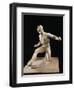 Alabaster Statue Portraying Wounded Gallic Warrior-null-Framed Giclee Print