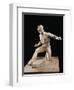 Alabaster Statue Portraying Wounded Gallic Warrior-null-Framed Giclee Print
