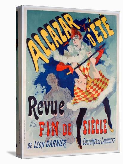 Alacazar D'Ete Poster, 1890-Jules Chéret-Stretched Canvas