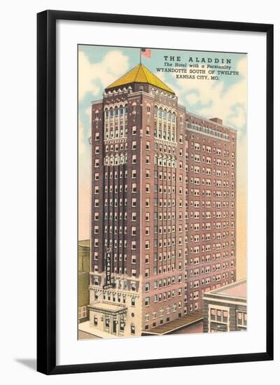 Aladdin Hotel, Kansas City-null-Framed Art Print