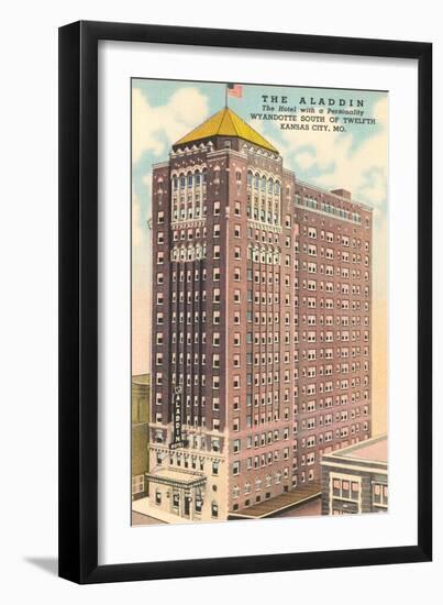 Aladdin Hotel, Kansas City-null-Framed Art Print