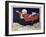 Aladdin Transported by the Genie, Illustrated Scene from 1001 Nights, Miniature Painting-null-Framed Giclee Print