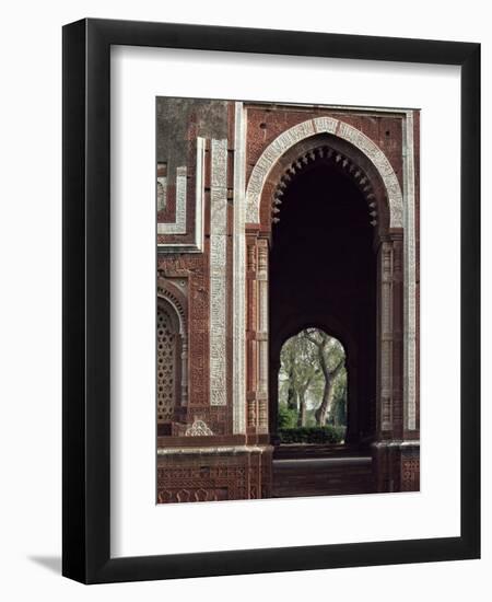 Alai Gate, Quwwat Ul Islam Mosque, Delhi, India-Adam Woolfitt-Framed Photographic Print