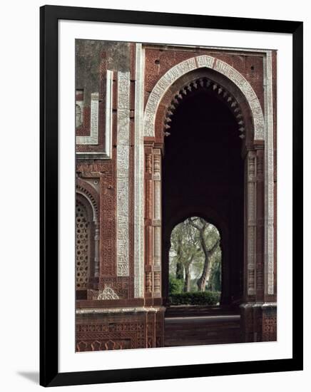 Alai Gate, Quwwat Ul Islam Mosque, Delhi, India-Adam Woolfitt-Framed Photographic Print