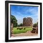 Alai Minar Ruins, UNESCO World Heritage Site. Qutub Complex, Delhi, India-f9photos-Framed Photographic Print