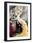 Alain Chartier, 1903-Edmund Blair Leighton-Framed Giclee Print