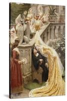 Alain Chartier, 1903-Edmund Blair Leighton-Stretched Canvas